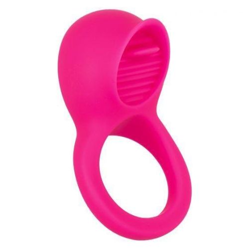 Teasing Tongue Enhancer Pink Vibrating Cock Ring Teasing Tongue Enhancer Pink Vibrating Cock Ring